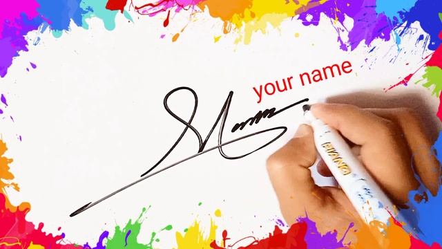 M name signature style | Signature style of my name | Signature M смотреть онлайн