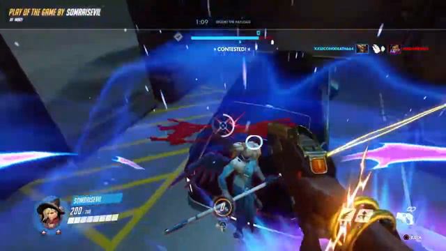 Overwatch mercy tripple kill смотреть онлайн