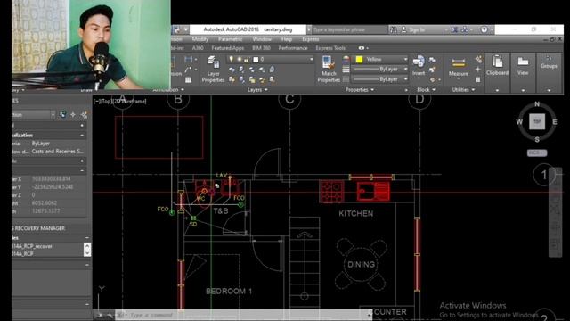 PAANO MAG LAYOUT NG SANITARY & STORM DRAINAGE ( AutoCAD Tutorial) Part 1 смотреть онлайн