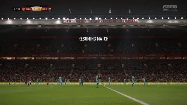 FIFA 18 online cup match | player cheating using pause glitch смотреть онлайн
