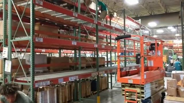 Pallet Rack Take Down, Move and Install смотреть онлайн