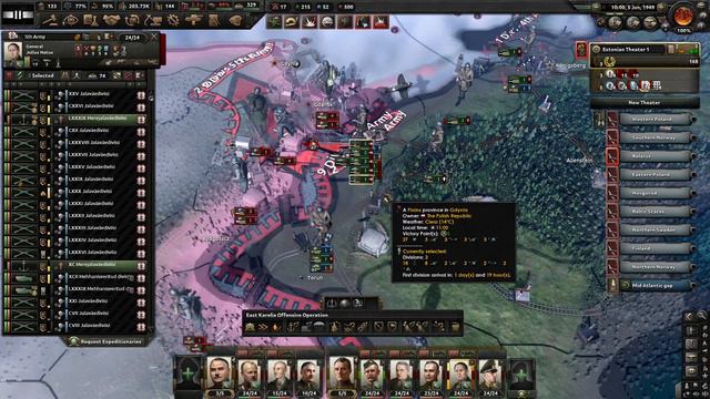 Hearts of Iron 4 - Baltic Unitary State Disaster Save EP 55 - Breaking Through смотреть онлайн