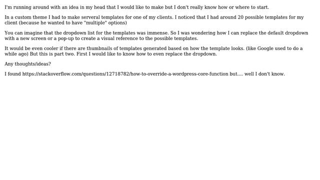 Wordpress: Create a Page template selector page смотреть онлайн
