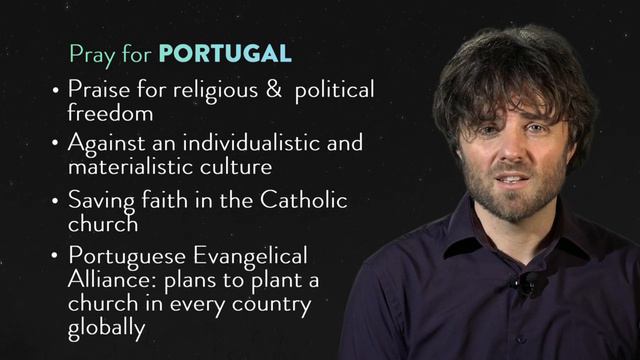 Pray Round The World: Portugal - pray with us now! - 2 min video - Clayton TV смотреть онлайн