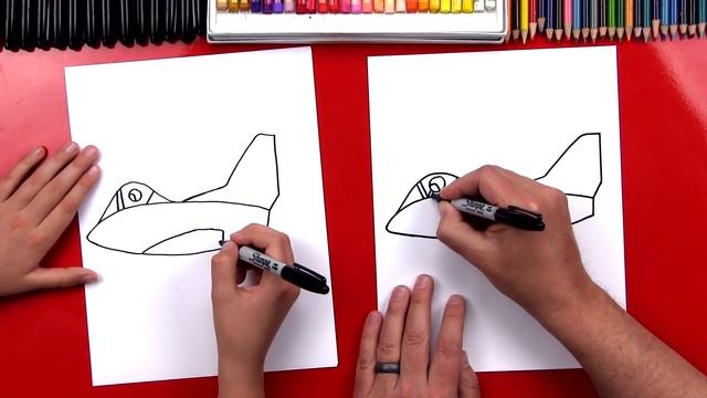 How To Draw A Jet Airplane смотреть онлайн