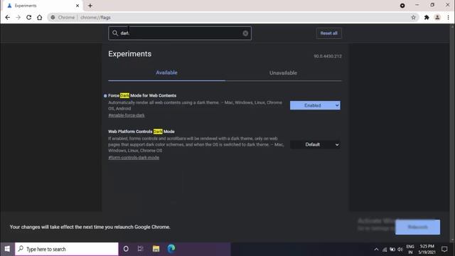 How to Enable Dark Mode on Google Search Result in Google Chrome | Windows 2021 смотреть онлайн