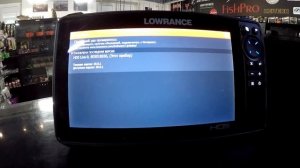 Как настроить эхолот Lowrance HDS Live. часть 1
