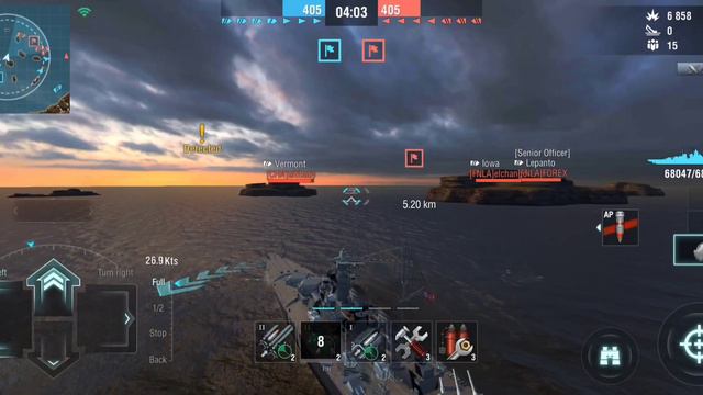 World of Warships Blitz: Preussen Sneaky Peaky 99k смотреть онлайн
