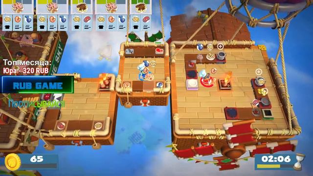 Готовим с Алесой - возможно вареники - Overcooked 2 смотреть онлайн