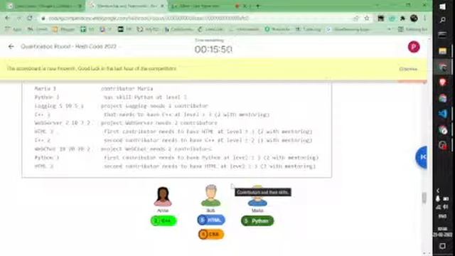 Google Hashcode Competition (Python Solution) - 2022 | with My Source Code смотреть онлайн