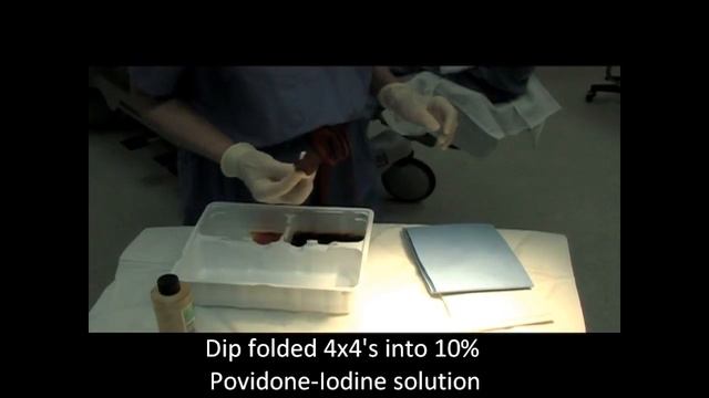 Betadine Ophthalmic Prep Movie