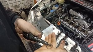 Volkswagen Caddy.Стук в моторе, троение.1.9 BLS.mp4