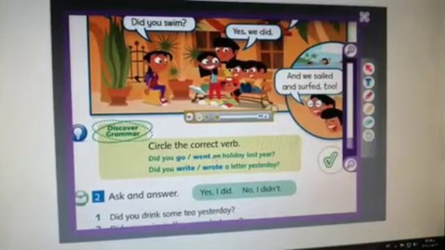 4th grade Grammar past simple/ muna Sahawneh смотреть онлайн