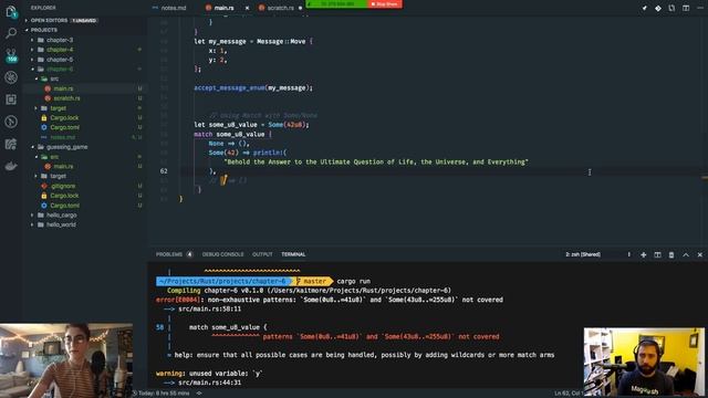 Learning Rust: Enums смотреть онлайн