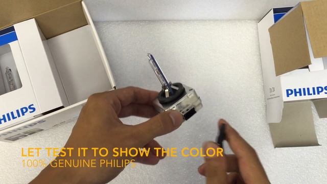 Philips Xenon 6000K WX Flash White HID lamp bulb D1S 85410WX 85V 35W bright white headlight смотреть онлайн