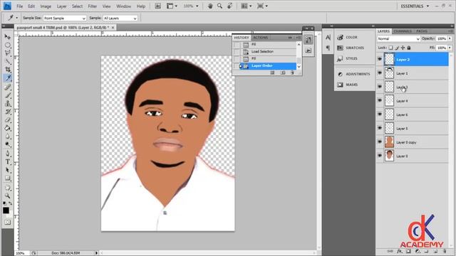 Photoshop Tutorial - How to Create a Cartoon Effect on photos смотреть онлайн