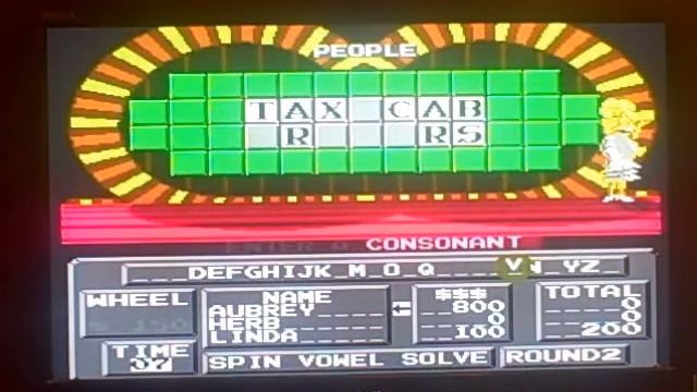 NES Wheel of Fortune Family Edition 4th Run Game #13 смотреть онлайн