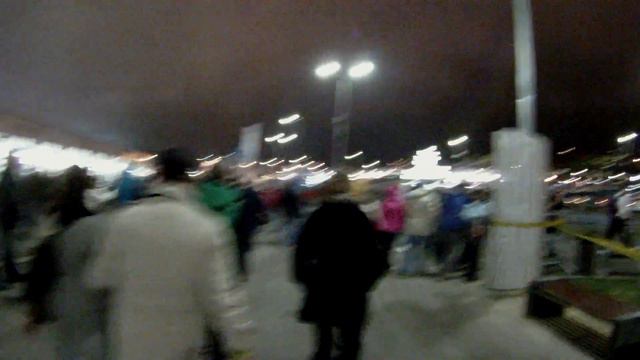 Толпа после открытия Паралимпийских игр смотреть онлайн