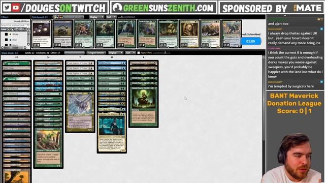 Legacy MTG | BANT Maverick feat. Lagrella! | GreenSunsZenith.com смотреть онлайн