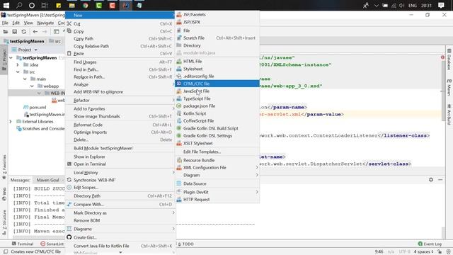 Tạo SpringMVC bằng IntelliJ смотреть онлайн