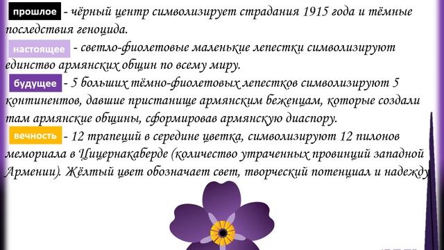 Незабудка символ геноцида армян смотреть онлайн