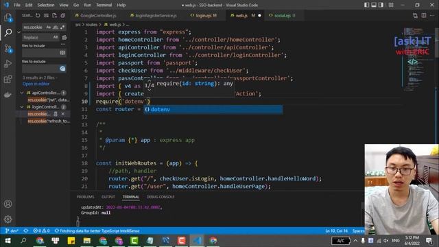#28 Hoàn Thiện Login với Google sử dụng React | Khóa Học Single Sign On Basic (SSO) với Hỏi Dân IT смотреть онлайн