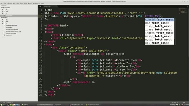 CRUD PHP MYSQL PDO Parte 1 смотреть онлайн