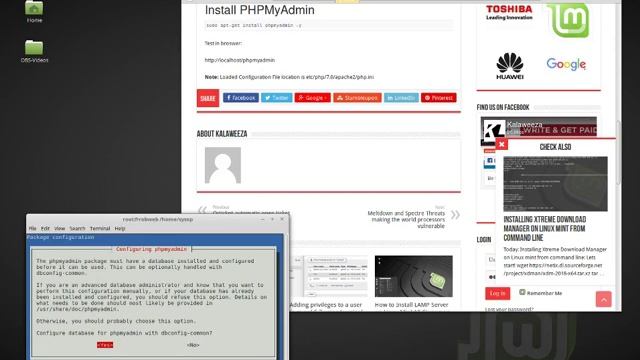 LAMP stack for Linux Mint v.18 смотреть онлайн