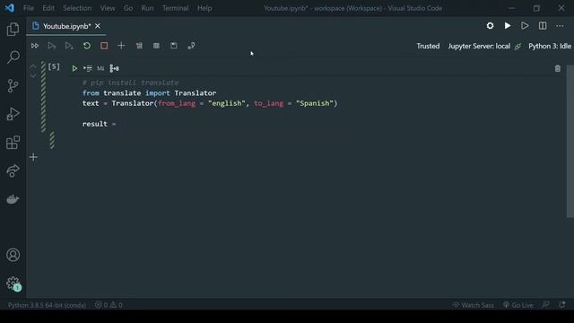 How to create Language translator using Python - Text Translation смотреть онлайн