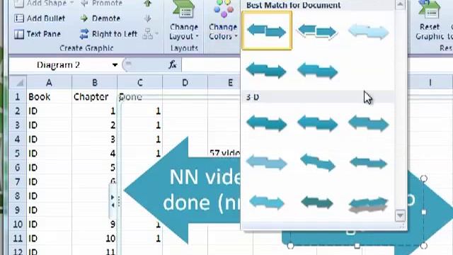 Excel in Depth - Dynamic SmartArt: Episode 1250 смотреть онлайн