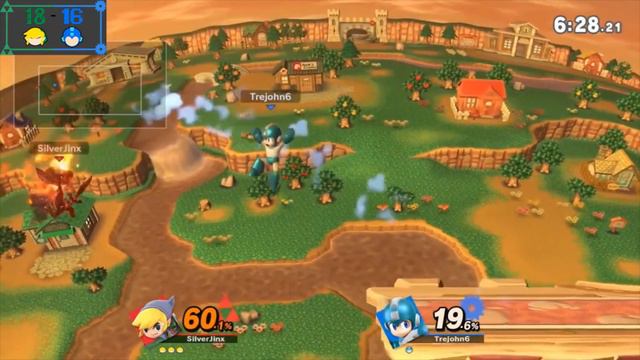 Toon Link vs. Mega Man JMU Crew Battle смотреть онлайн