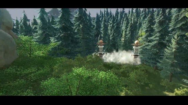 3D version HOMM3 city Rampart using RollerPlanet Coaster смотреть онлайн