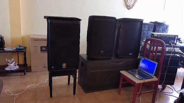 CABINAS ACTIVAS JBL, FBT, YAMAHA. смотреть онлайн