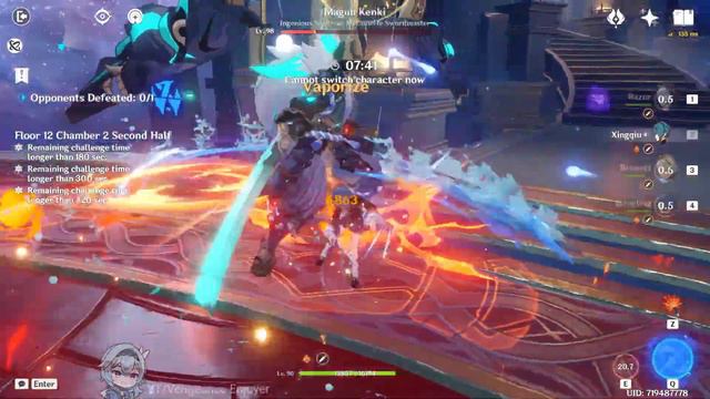 F2P C0 Xiao Physical DPS & Razor National Team | Spiral Abyss 3.2 Floor 12 9 Stars | Genshin Impact смотреть онлайн