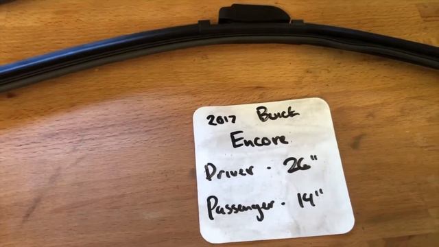? ? 2017 Buick Encore Wiper Blade Replacement Size ? смотреть онлайн