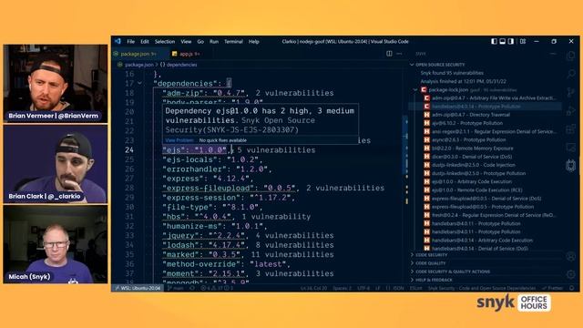 User Office Hours: Building Secure Apps in VS Code with Snyk смотреть онлайн