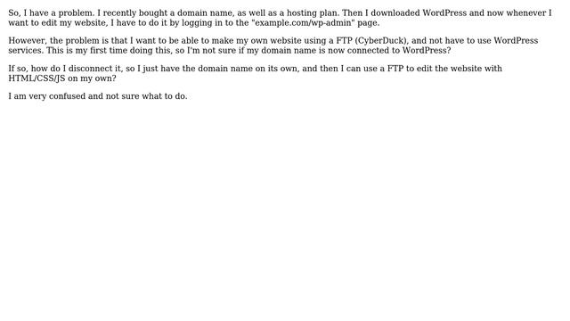 Wordpress: How to Disconnect My Domain Name? смотреть онлайн