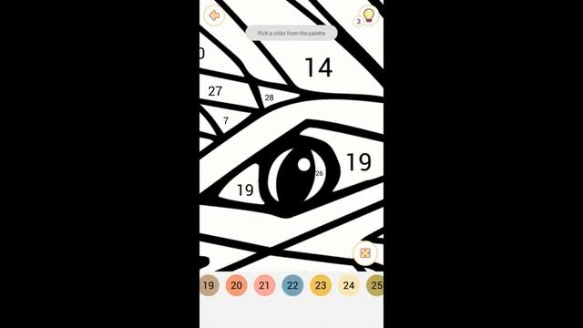 Paint by numbers game for kids смотреть онлайн