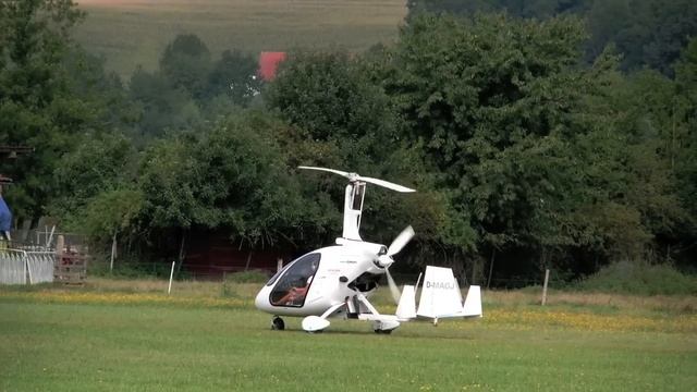 Автожиром может управлять даже блондинка :) смотреть онлайн