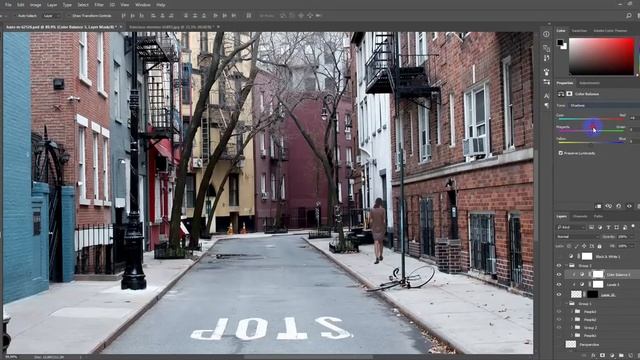 Photoshop - Добавление людей в изображение