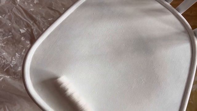 Перекрашиваю старые стулья. Подушки для стульев. Обновляю кабинет, рабочее место мастера маникюра. смотреть онлайн