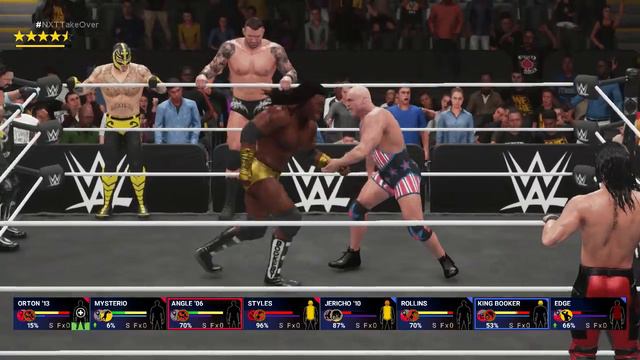 Rey Mysterio Brooker T Kurt Angle Aj style edge TagTeam Match in wwe pc game | Game Tech Line смотреть онлайн