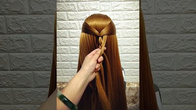 причёска на распущенные волосы from kwai.com смотреть онлайн