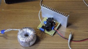 Усилитель на микросхеме LM1875T просто и  качественно