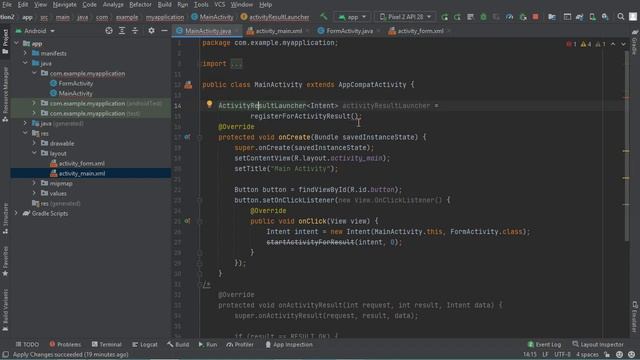 Fix startActivityForResult is depricated: alternative solution | How to use ActivityResultLauncher смотреть онлайн
