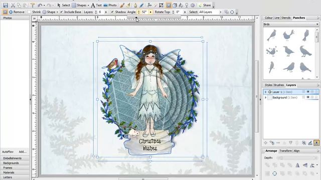 Digital Crafting Toolkit Part 2: The 3D Decoupage Tool смотреть онлайн