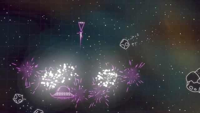 Asteroids: Recharged - Announce Trailer смотреть онлайн