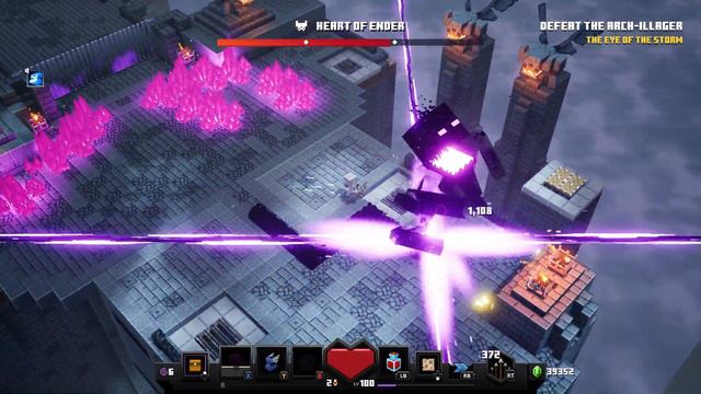 EZ Cheese for the last boss on Apocalypse VI - Minecraft Dungeons смотреть онлайн