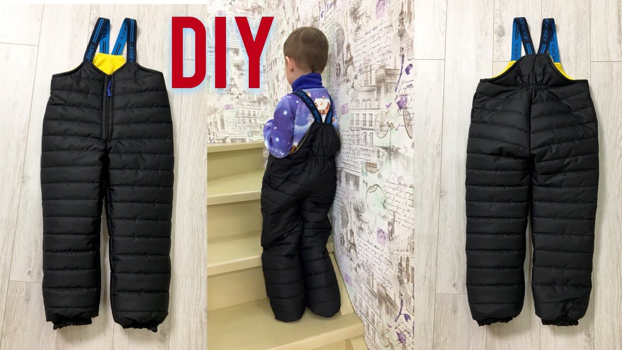 Зимний полукомбинезон по выкройке Easysew.info. Моя ошибка при работе с курточной стёжкой |TIM_hm| смотреть онлайн