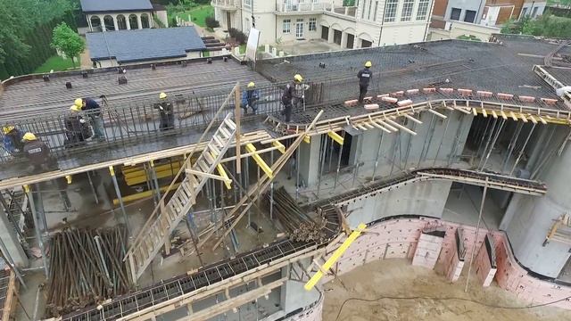 Армирование перекрытия монолитного коттеджа смотреть онлайн